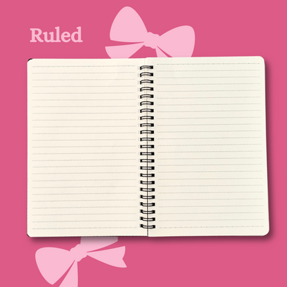 Cute Coquette Notepad | A5 | Ruled